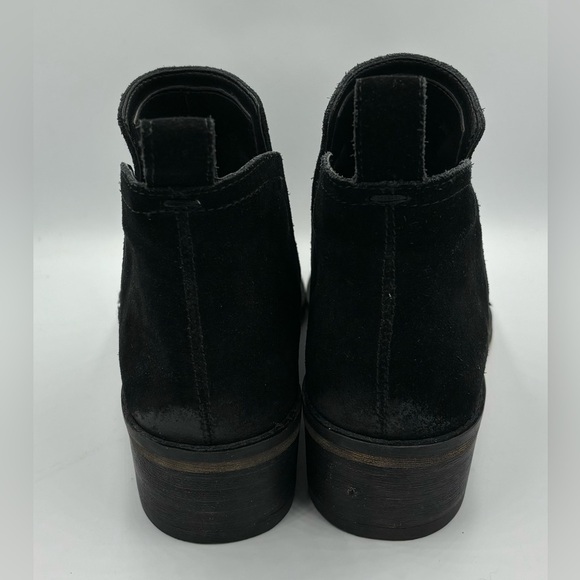 DOLCE VITA Women's Black Suede Ankle Boots - Picture 4 of 6